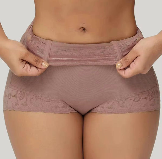 SHOVOTA Premium Shaping Panty Girdle trio showcasing comfort and support in a sleek design.