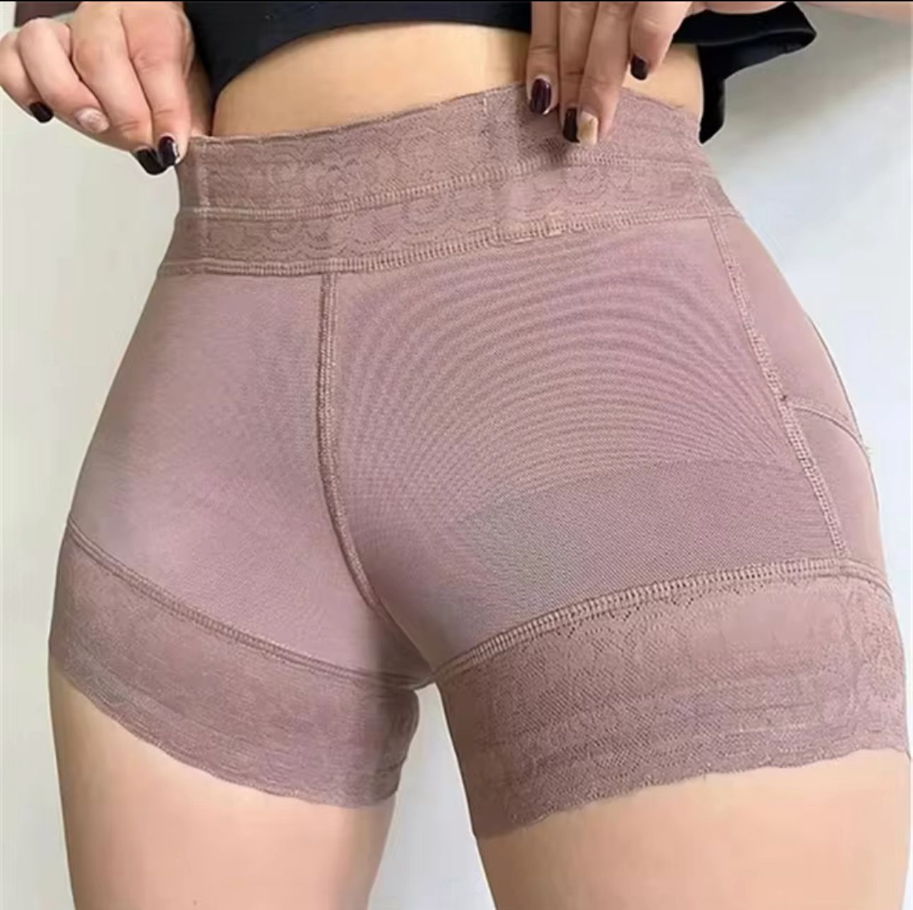 Three SHOVOTA premium shaping panty girdles, showcasing comfortable design and support for everyday wear.