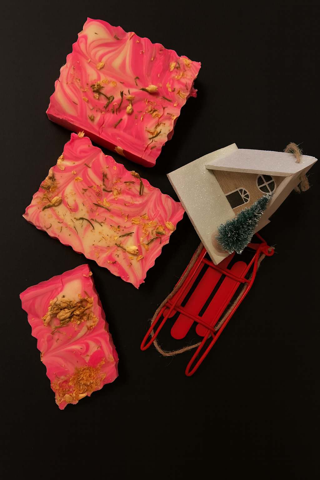 Handmade Premium Rose Soap by Shovota, featuring a delicate rose design and a natural moisturizing texture.