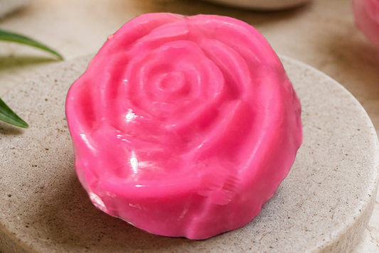 Cold Process Rose Artisan Soap Natural Oils Blend
