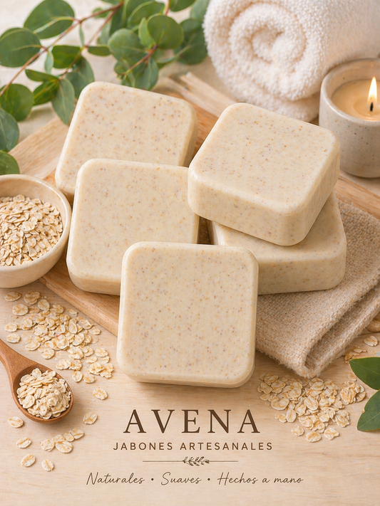 Oatmeal Artisan Soap Set of 3