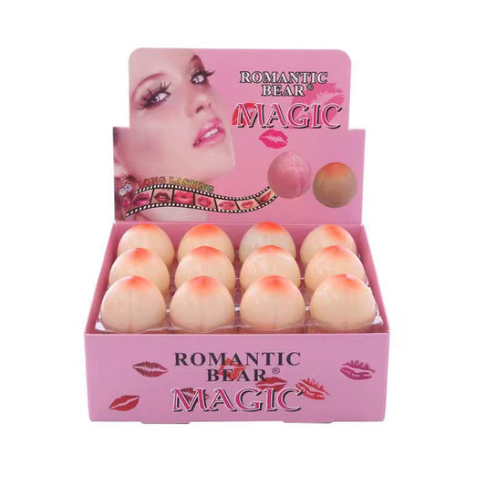 Romantic Bear Magic Fruit Lip Balm – Box of 24 Units