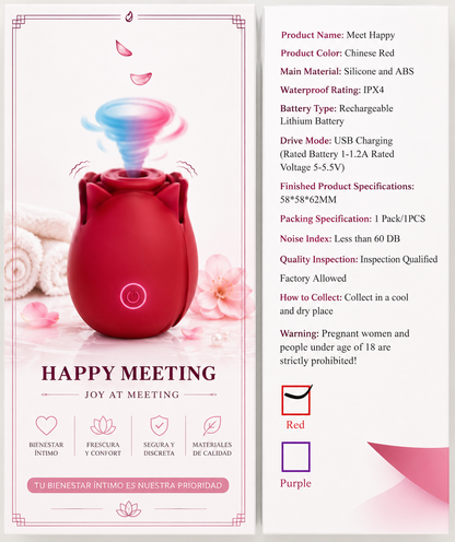 Rose Intimate Wellness Device – Rechargeable | Shovota
