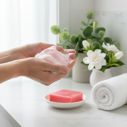 Mint & Alum Handmade Soap – Refreshing Artisan Bath Bar | Shovota | 120g