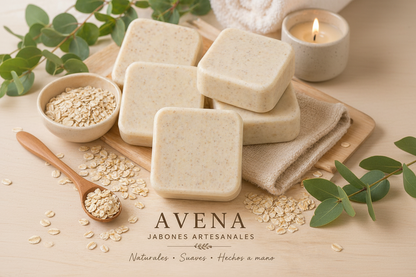 Oatmeal Artisan Soap Set of 3
