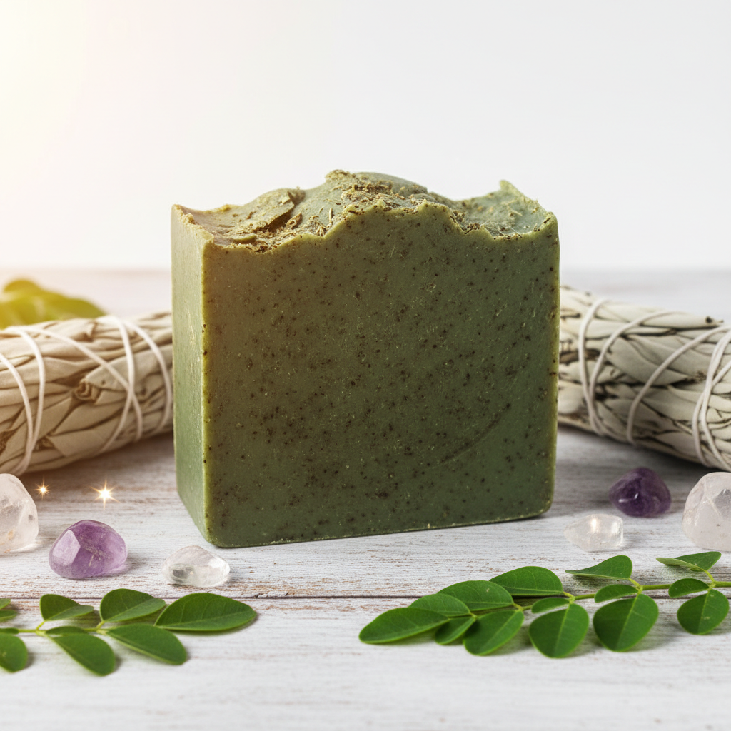 Moringa Spiritual Cleansing Soap | Good Luck & Positive Energy | Shovota | 100g