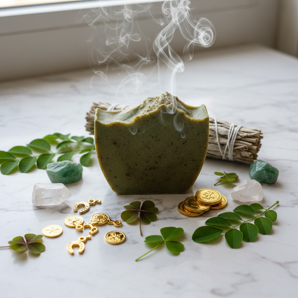 Moringa Spiritual Cleansing Soap | Good Luck & Positive Energy | Shovota | 100g