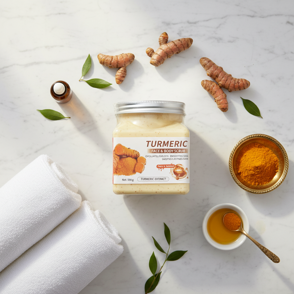 Turmeric Face & Body Scrub