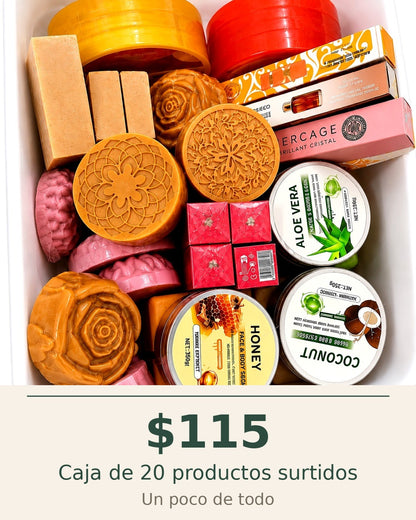 Caja de 20 productos surtidos Shovota $115