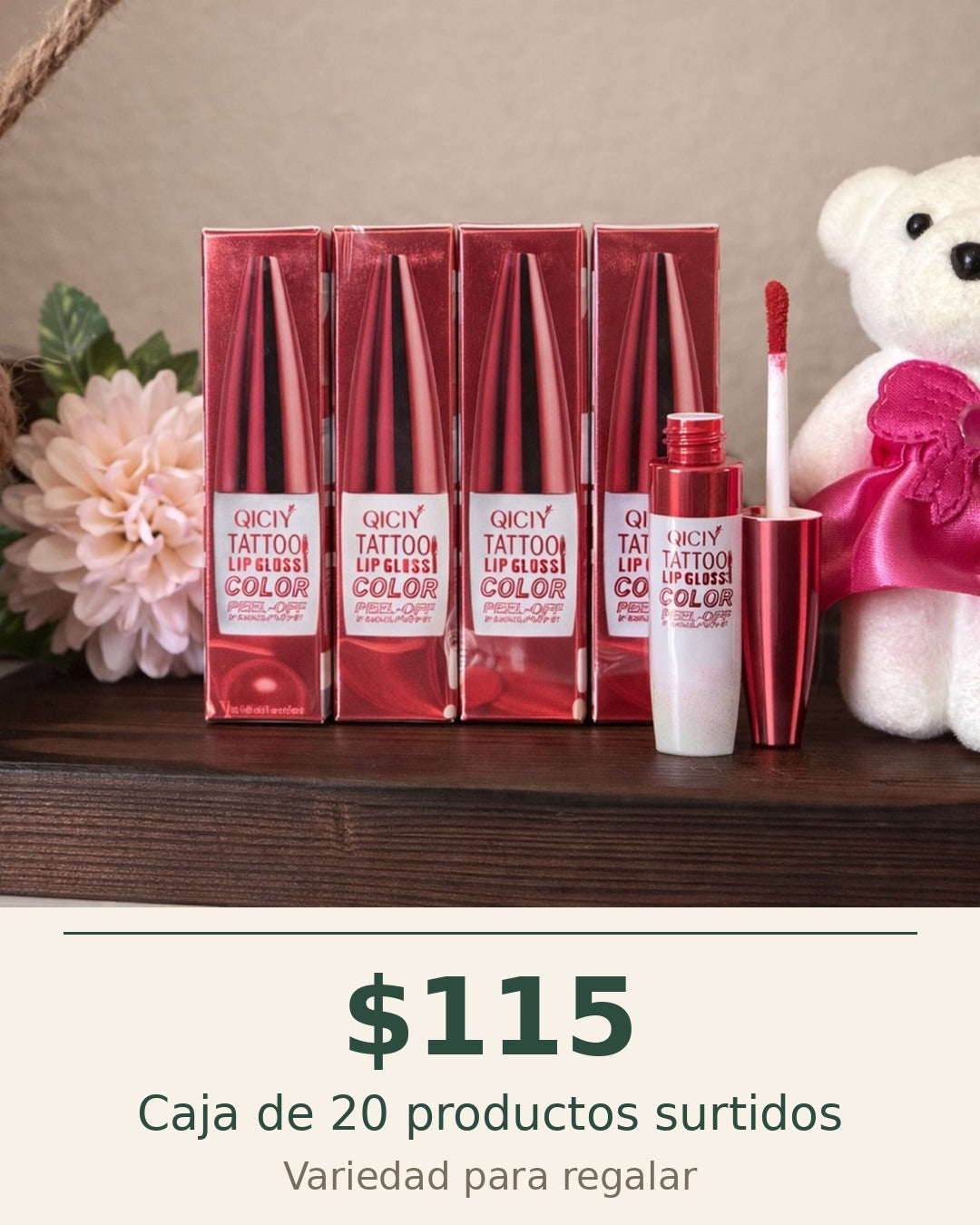 Caja de 20 productos surtidos Shovota $115 - regalos
